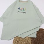 تیشرت باکسی زنانه ۸ رنگ نخ پنبه