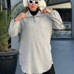 مانتو آدورا بغل دکمه