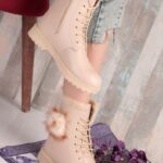 بوت مخملی زنانه