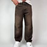 شلوار جین نیم بگ