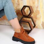 نیم بوت حراجی ولف خزدار