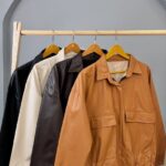 کت بامبر چرم زنانه