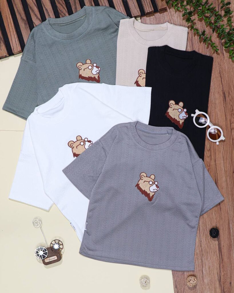 تیشرت تک بیسکوئیتی پسرانه