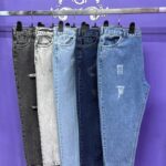 شلوار مام فیت جین