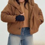 کاپشن قایقی زنانه