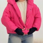 کاپشن قایقی زنانه