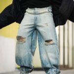 شلوار جین بالونی ( خمره ای)