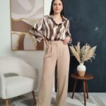 شومیز ساتن زنانه