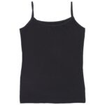 تاپ نخی زنانه مشکی و سفید