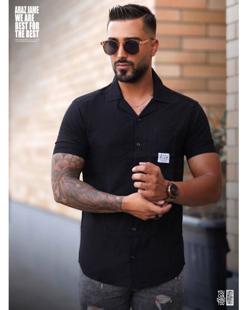 پیراهن مشکی محرمی