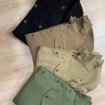 مانتو کتان زنانه مدل بغل دکمه