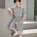 تیشرت شلوارک لش استایل بچگانه