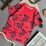 تیشرت دخترانه مدل میکی