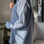شومیز زنانه مروارید دوزی طرح پاپیون