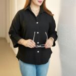 شومیز زنانه رنگ مشکی