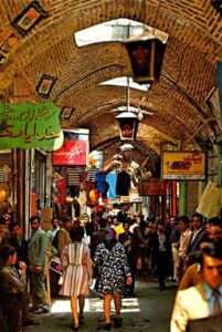 عکس های قدیمی بازار تهران