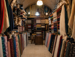پارچه فروشی بازار