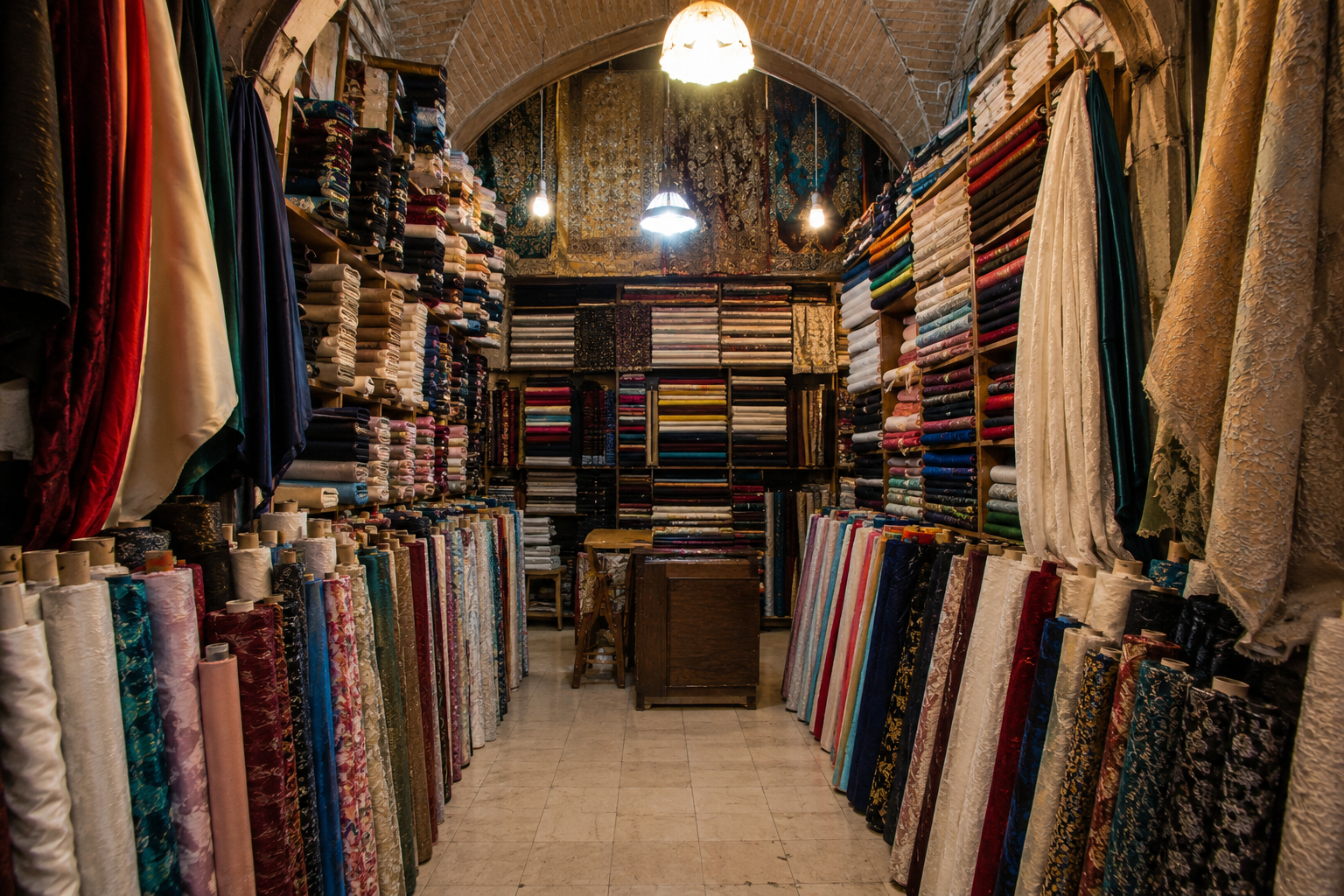 پارچه فروشی بازار