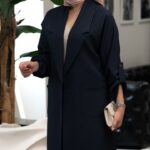 مانتو زنانه پارچه بزیاق