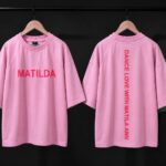 تیشرت تک دخترانه مدل  matilda