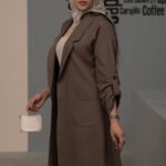 مانتو زنانه پارچه بزیاق