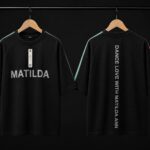 تیشرت تک دخترانه مدل  matilda